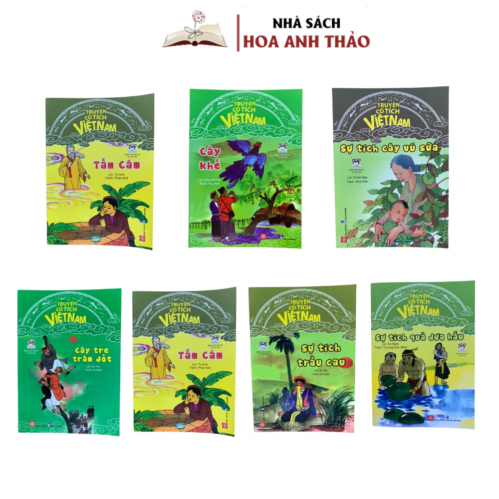 Sách - Truyện cổ tích Việt Nam đọc cho bé trước giờ đi ngủ