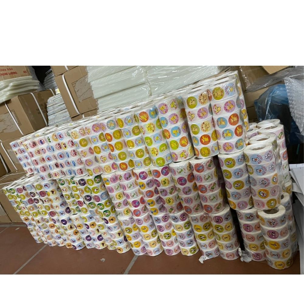 Sticker cuộn 500 hình dán