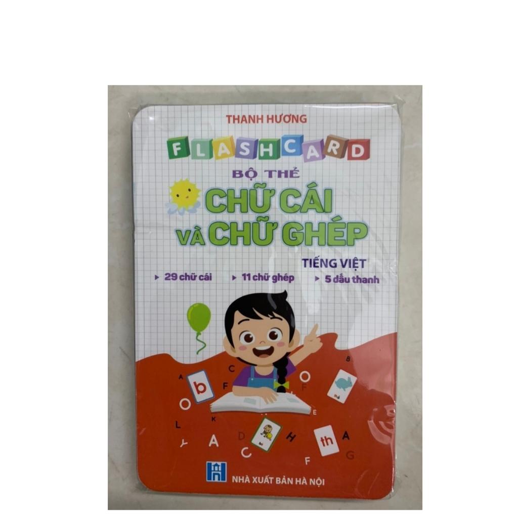 Bộ Thẻ Flashcard chữ cái chữ ghép