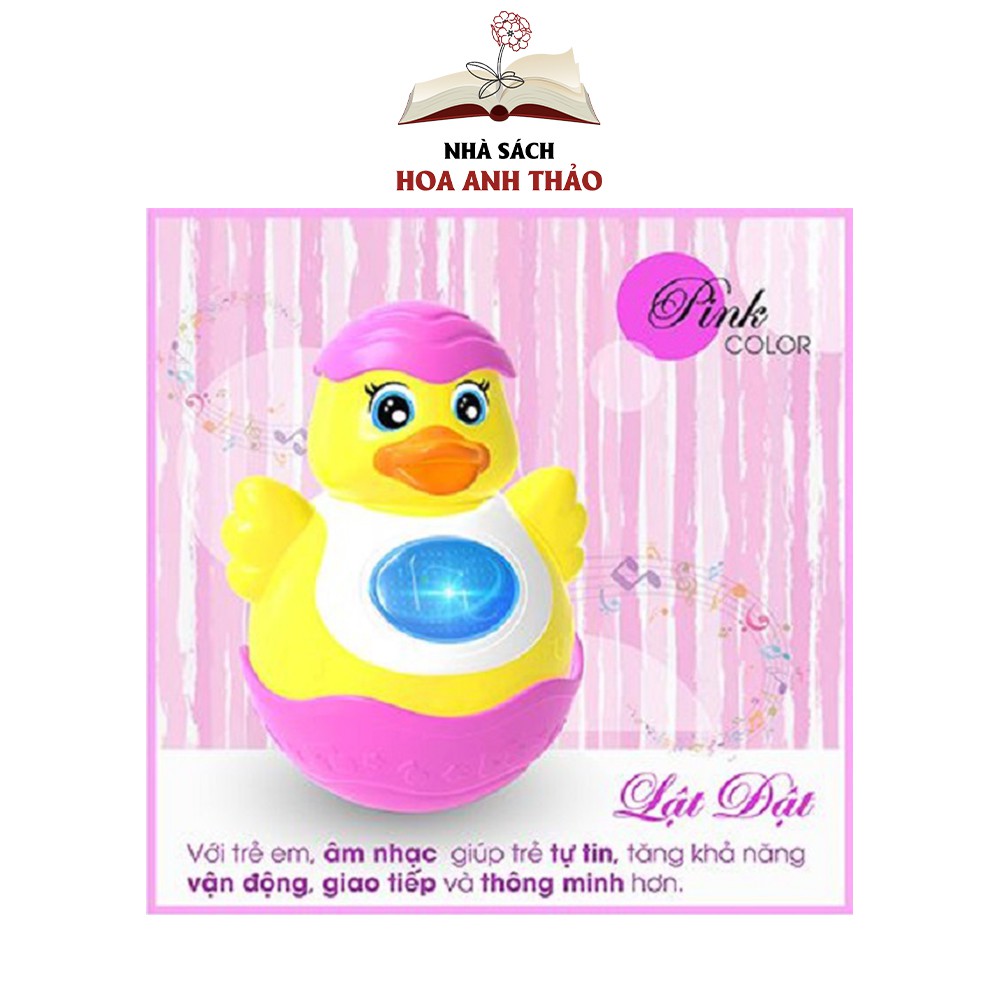 Đồ chơi lật đật hình vịt Antona có âm thanh và đèn thông minh