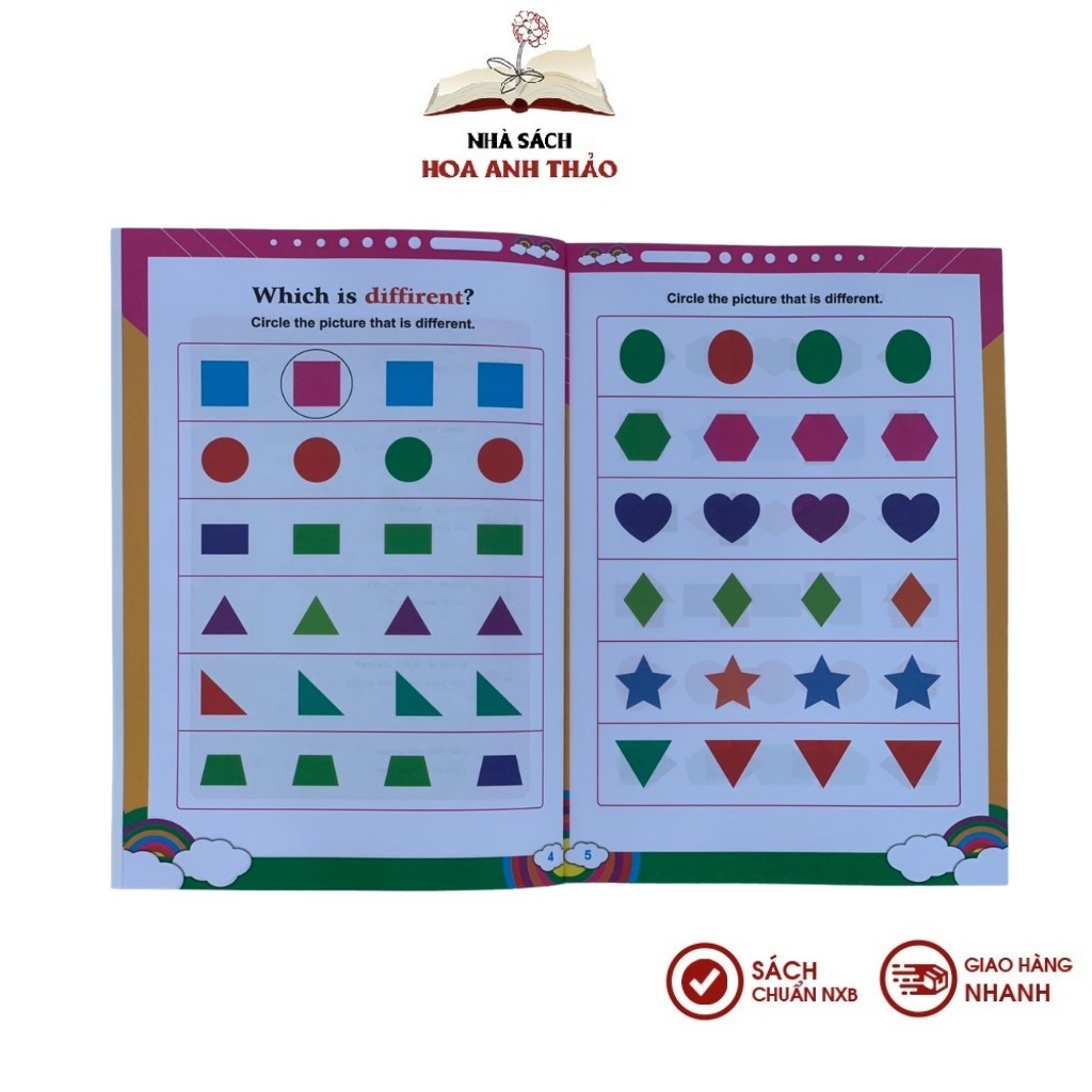 Trò Chơi Mê Cung Và Trò Chơi Tìm Kiếm - Phát triển tư duy cho bé từ 2-6 tuổi (Lẻ tùy chọn)