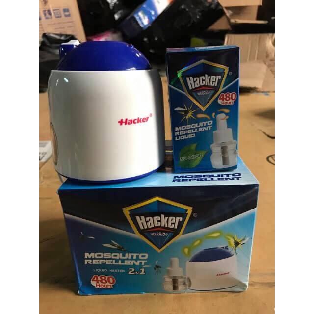 Máy Đuổi Muỗi Haker Tặng Kèm Tinh Dầu