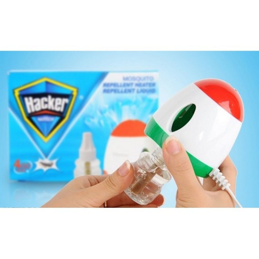 Máy Đuổi Muỗi Haker Tặng Kèm Tinh Dầu