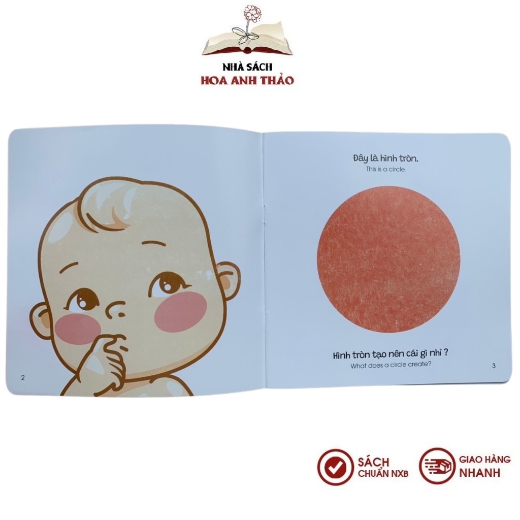 Sách Ehon Song ngữ Việt Anh Cho Bé từ 0 đến 6 tuổi có File nghe quét mã QR