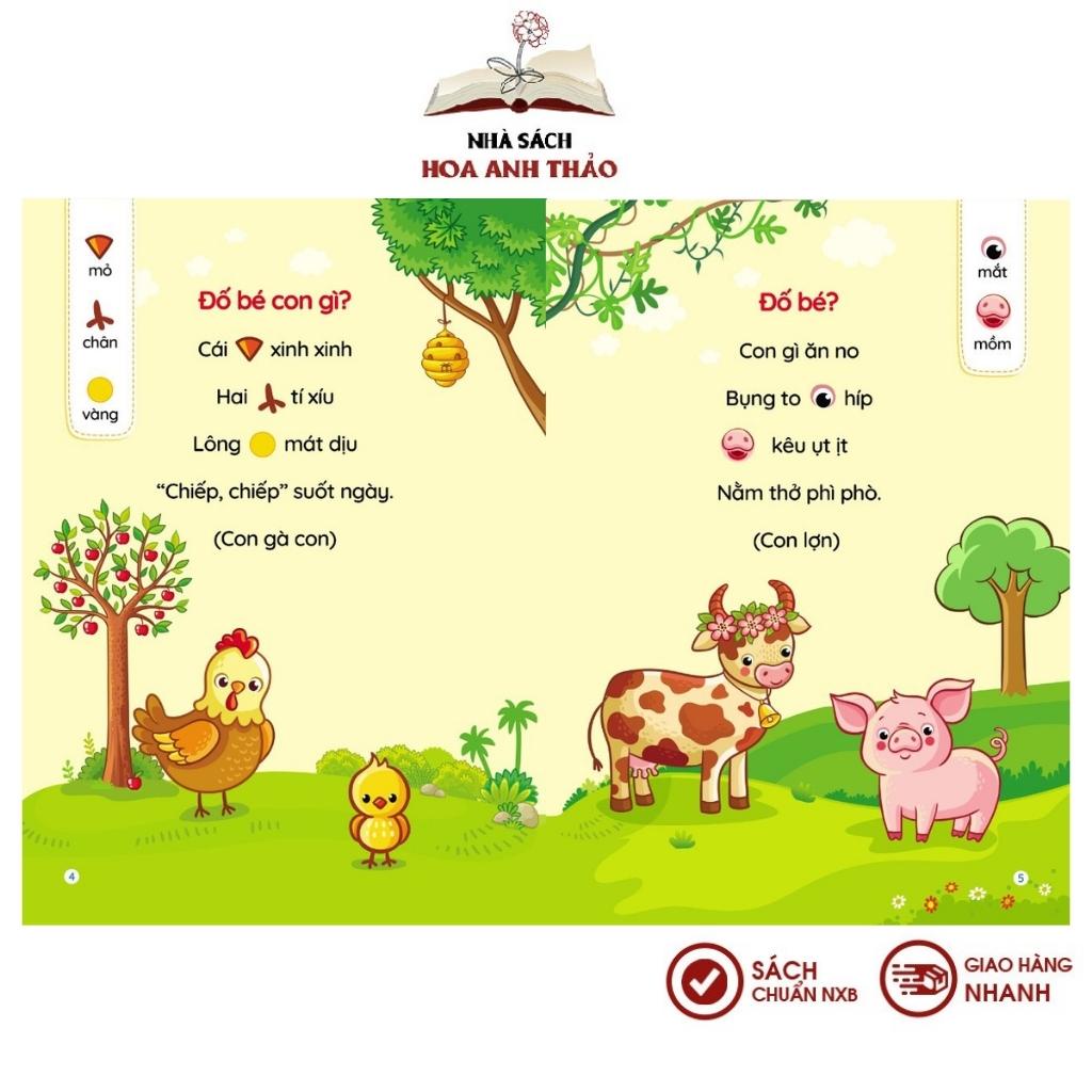 Sách - Tuyển tập Thơ - Truyện - Đồng dao - Câu đố cho bé từ 0-6 tuổi