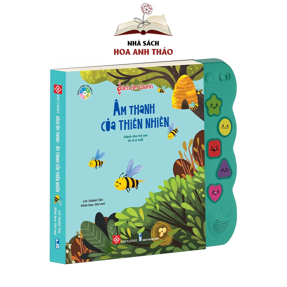 Sách âm thanh Đinh Tị - Nhiều chủ đề lẻ tùy chọn dành cho trẻ từ 0-6 tuổi