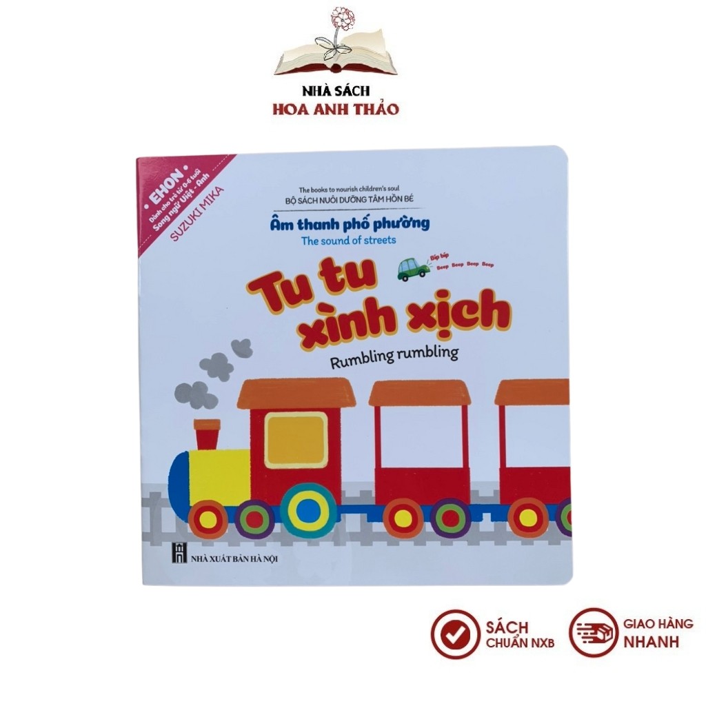 Sách - Ehon âm thanh cho bé song ngữ Việt Anh