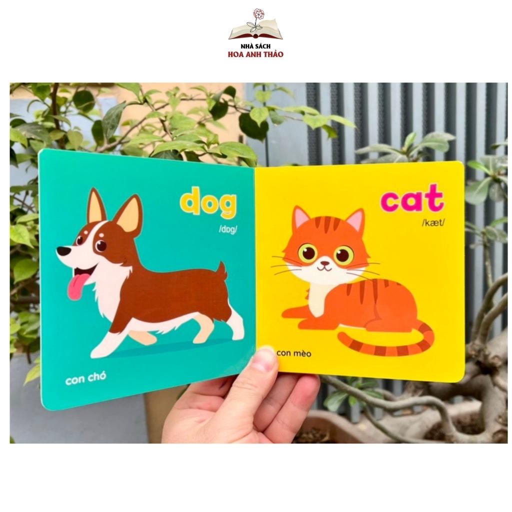 Sách Bìa cứng thư viện hình ảnh đầu tiên cho bé Baby' First Picture Book (8 Cuốn)