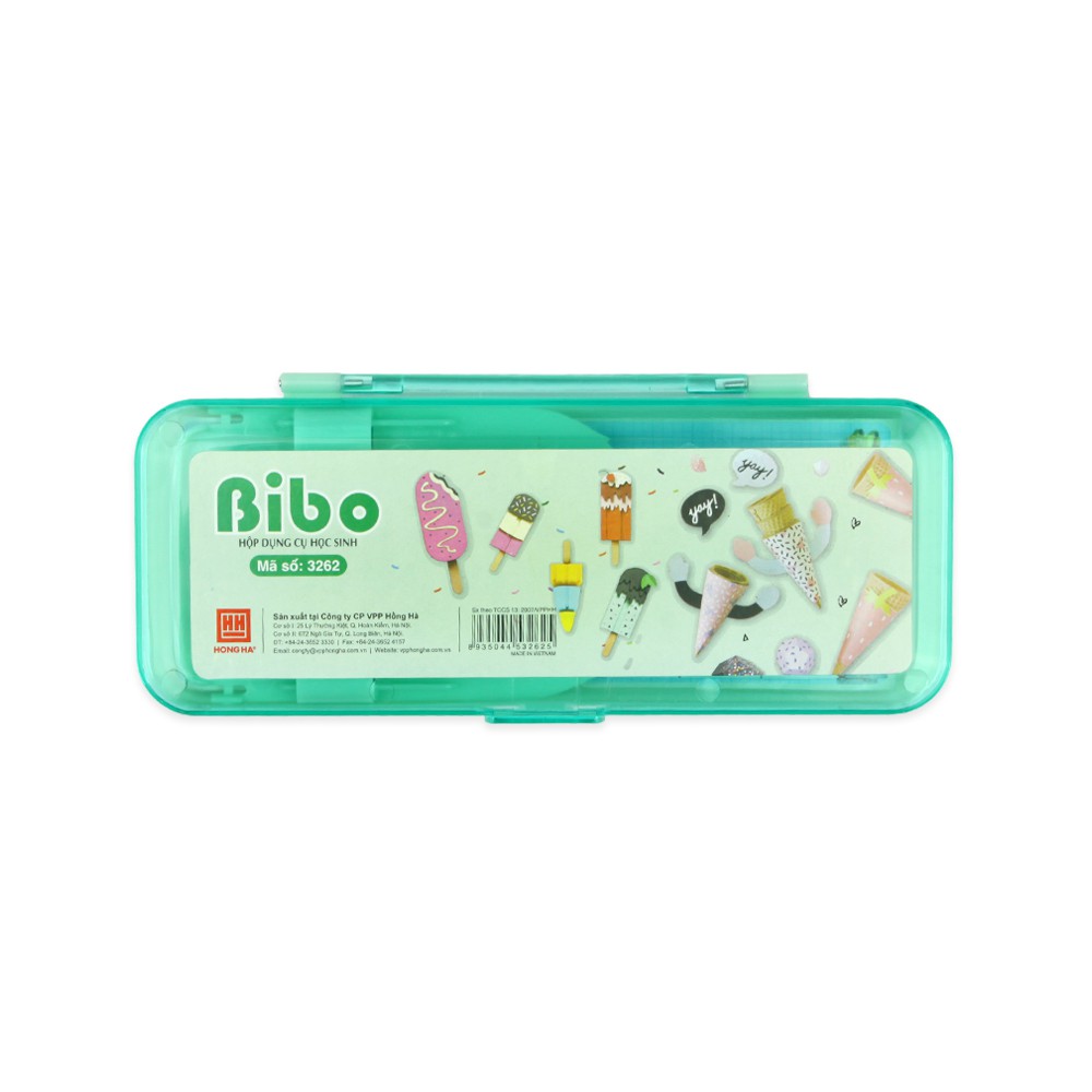 Hộp bút Bibo Hồng Hà (3262)