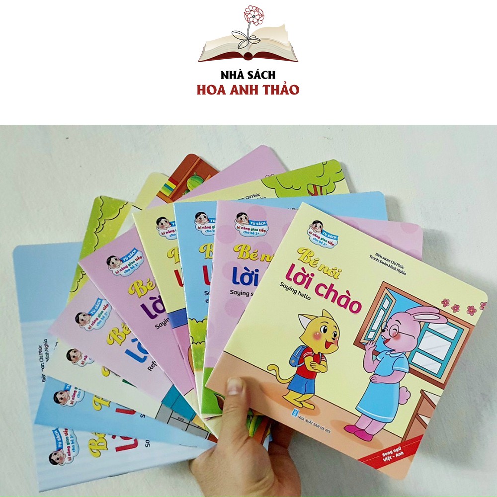 Sách - Truyện tranh kỹ năng giao tiếp ứng xử cho bé