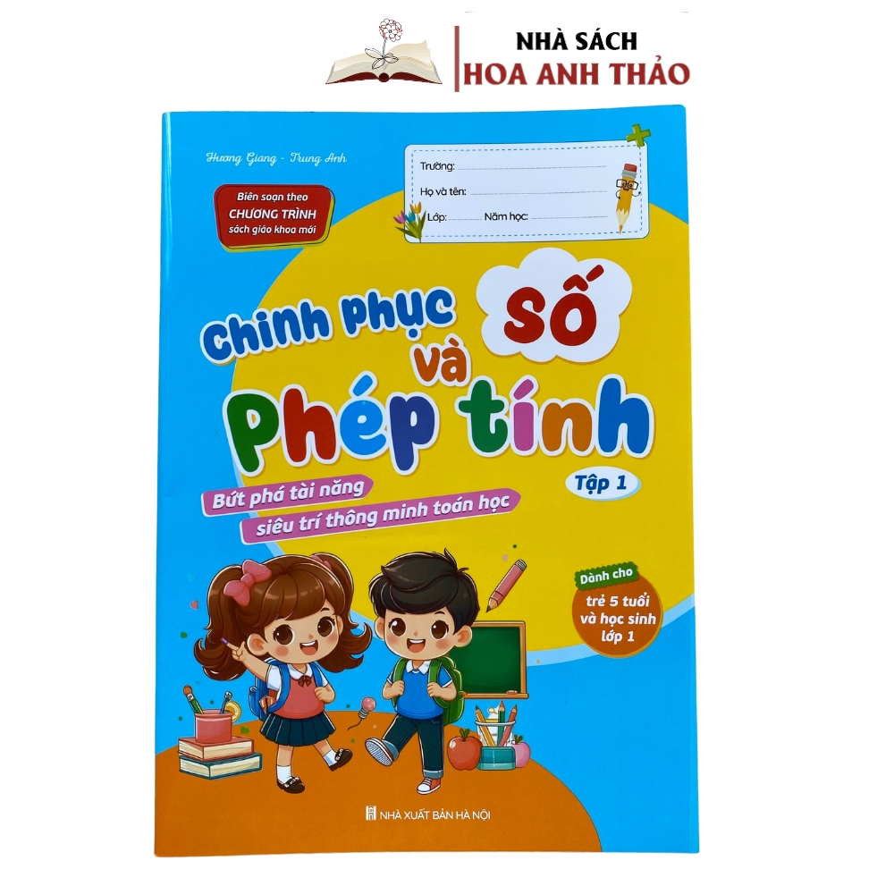 Sách - Combo Chinh phục số và phép tính Tập 1+2