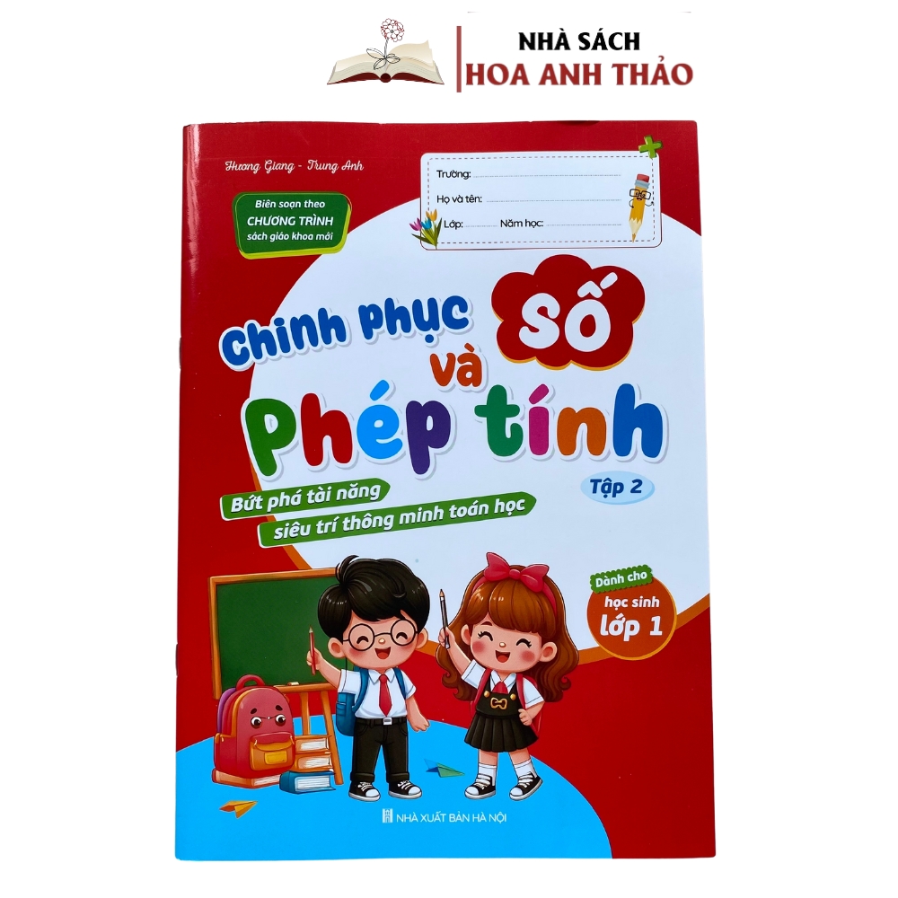 Sách - Combo Chinh phục số và phép tính Tập 1+2