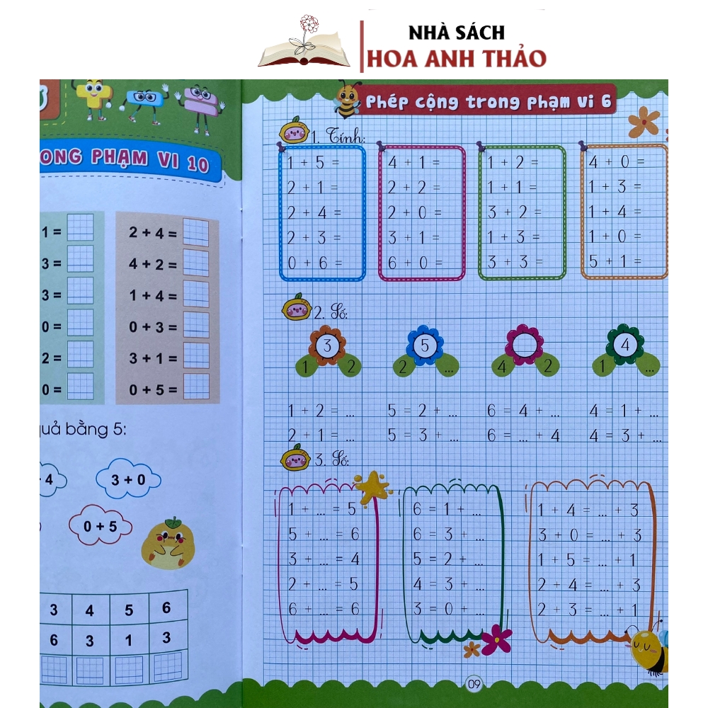 Sách - Combo Chinh phục số và phép tính Tập 1+2