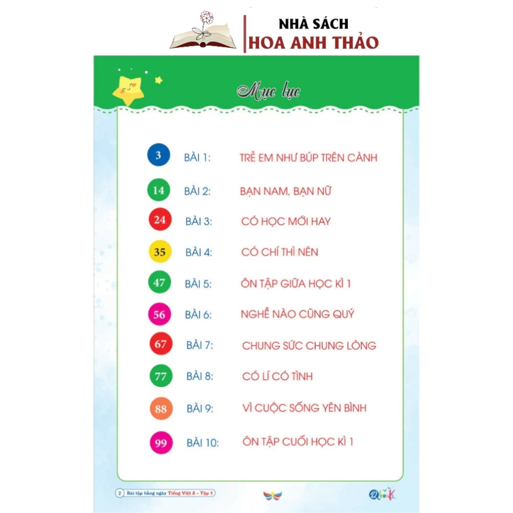 Combo Bộ 2 Quyển BTHN Toán và Tiếng Việt lớp 5 kì 1 - Cánh Diều