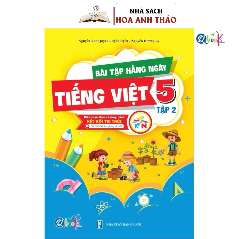 Combo 2 Cuốn Bài Tập Hàng Ngày Toán Và Tiếng Việt Lớp 5 tập 2 - Kết Nối Tri Thức