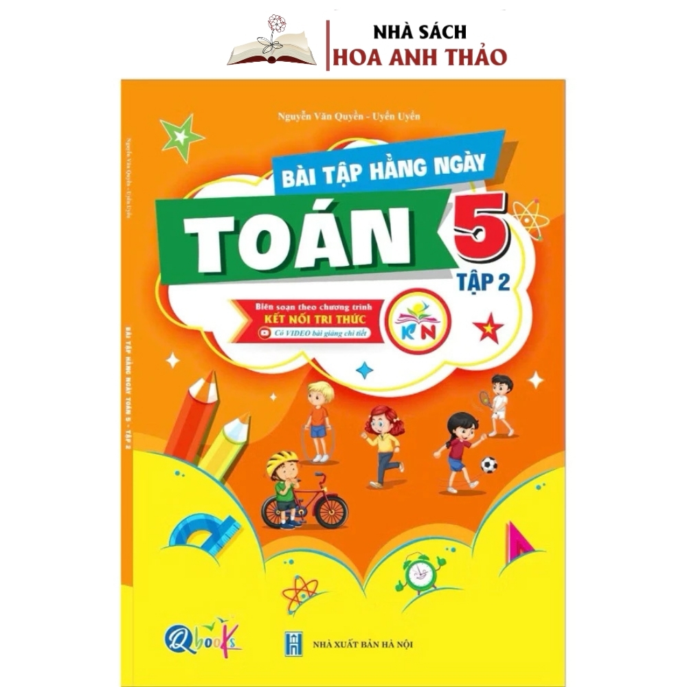 Combo 2 Cuốn Bài Tập Hàng Ngày Toán Và Tiếng Việt Lớp 5 tập 2 - Kết Nối Tri Thức
