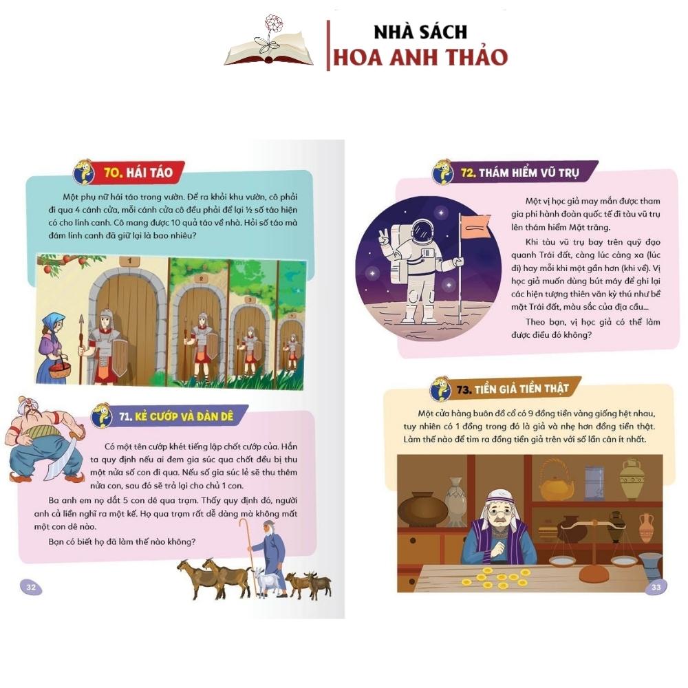 Combo 2 Sách - Trò Chơi & Câu Đố Hack Não - Khám Phá Tiềm Năng Con Trẻ IQ
