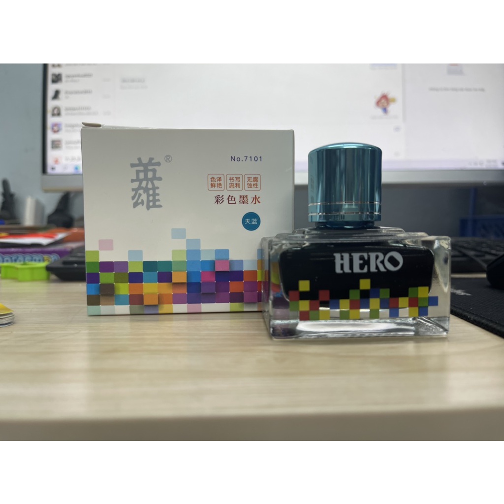 Mực Hero Cao Cấp - Mực Nhanh Khô