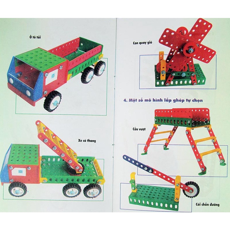 Bộ Lắp Ghép Mô Hình Kĩ Thuật Lớp 4,5