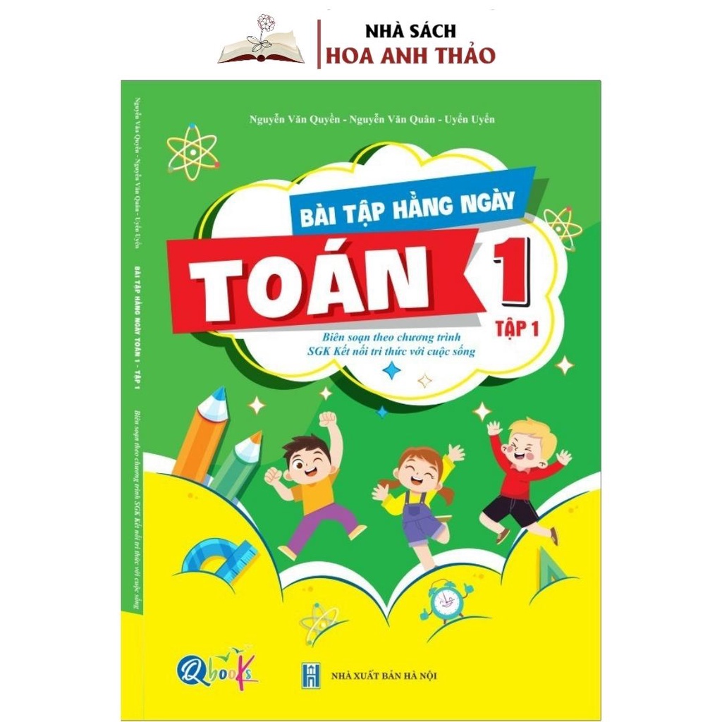Bài tập hàng ngày lớp 1 -TOÁN,TIẾNG VIỆT- bộ KẾT NỐI- TẬP 1