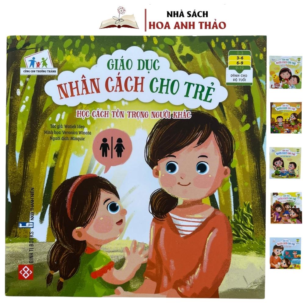 Sách - Giáo Dục Nhân Cách Cho Trẻ Từ 3 - 9 Tuổi ( Bộ 6 Quyển )