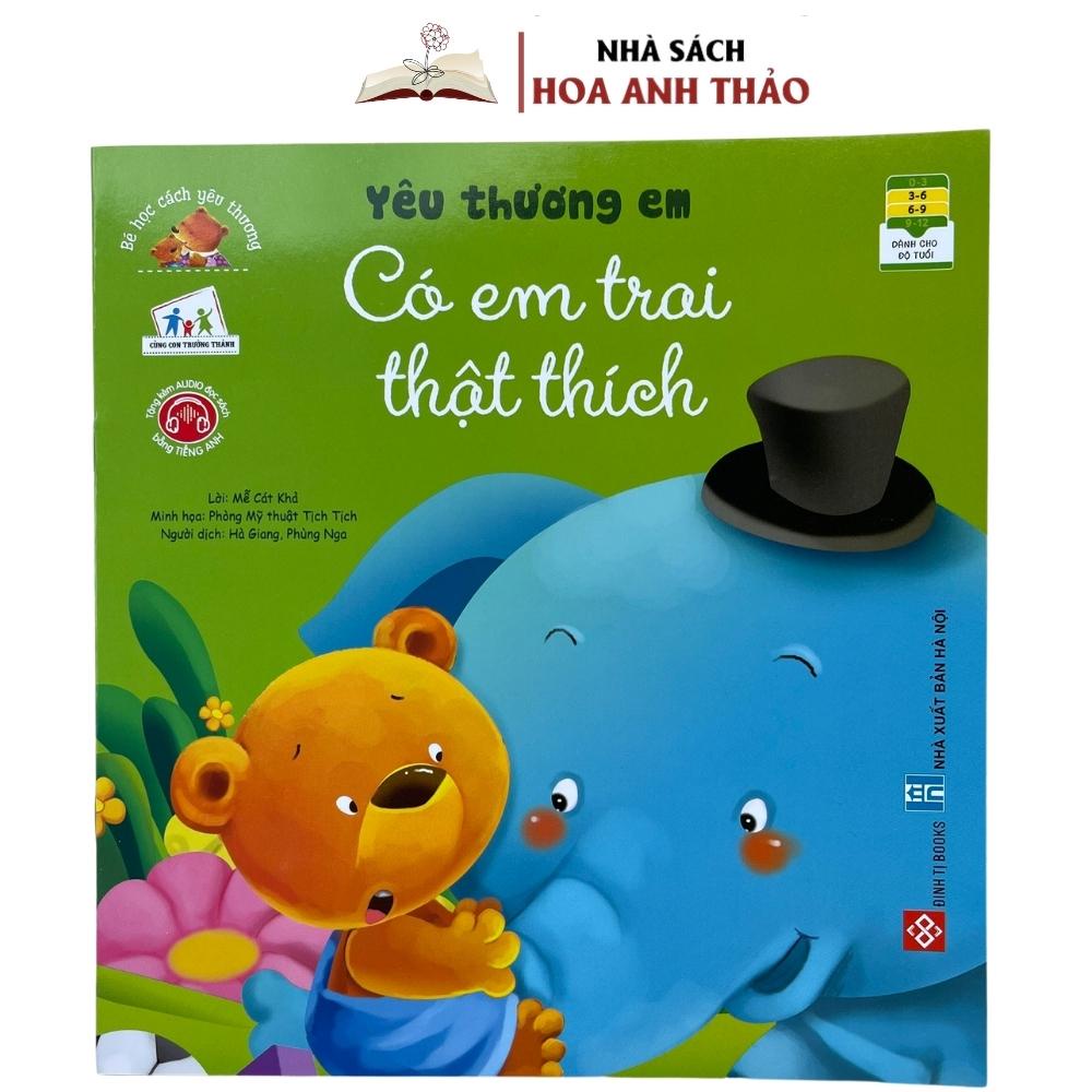 SÁCH - BÉ HỌC CÁCH YÊU THƯƠNG 3-9 TUỔI