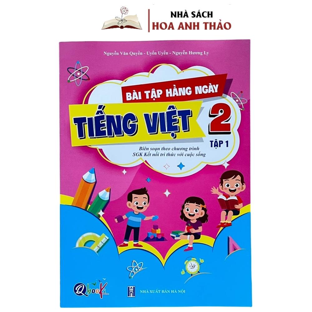Sách - Combo Bài Tập Hằng Ngày Toán - Tiếng Việt Lớp 2 Tập 1 (Kết nối tri thức với cuộc sống)