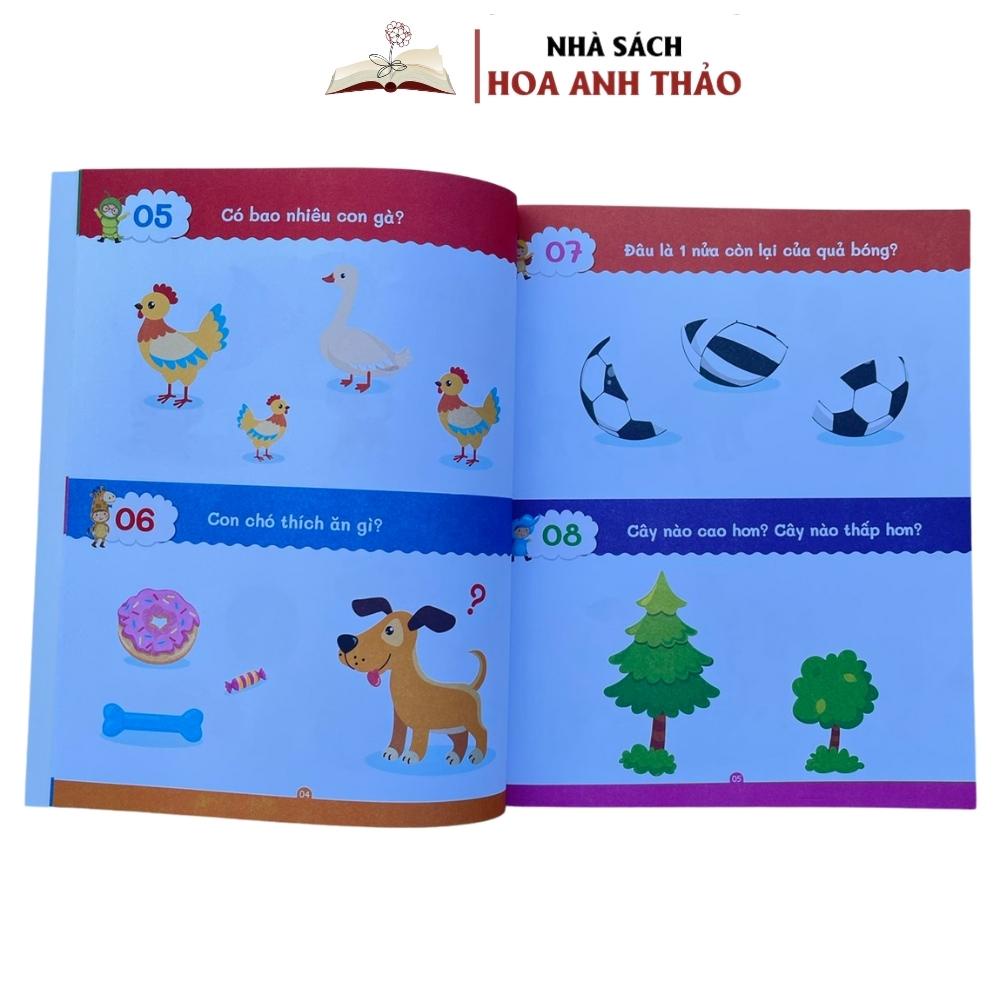 Sách - 101 Câu Hỏi Đáp Rèn luyện Trí Thông Minh - Mẹ Hỏi Bé Trả Lời