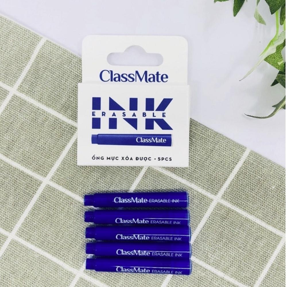 Vỉ Ống Mực Xoá ClassMate CL-IC301 ( Hộp 5 Ống Dành Cho Bút Máy Xoá )