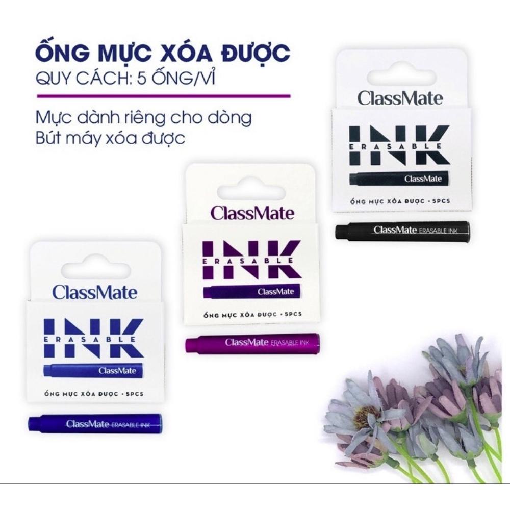 Vỉ Ống Mực Xoá ClassMate CL-IC301 ( Hộp 5 Ống Dành Cho Bút Máy Xoá )