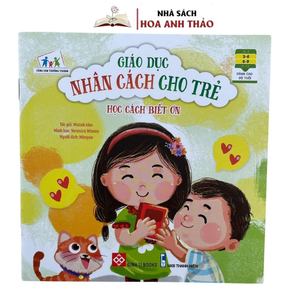 Sách - Giáo Dục Nhân Cách Cho Trẻ Từ 3 - 9 Tuổi ( Bộ 6 Quyển )