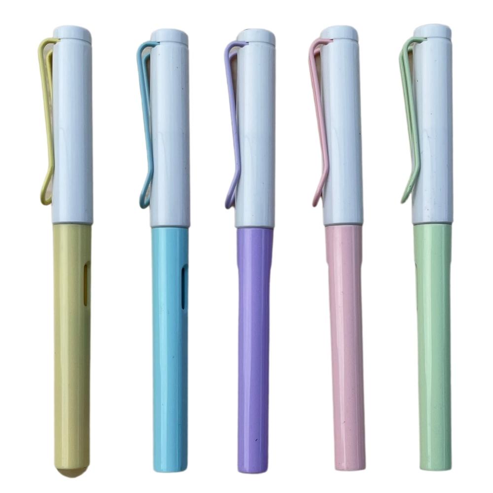 Bút Máy Xoá Được Thân Nhỏ T08 Ngòi Mài, có định vị cầm tay