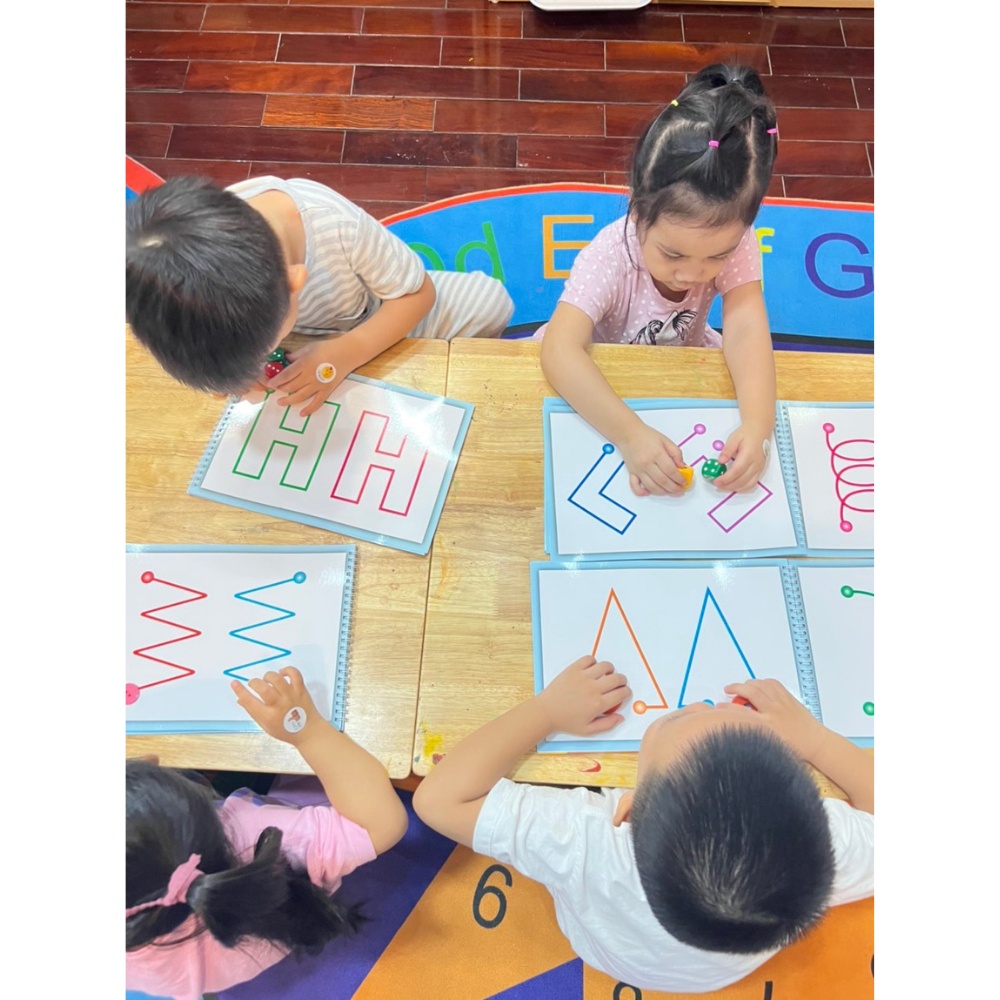 Học Liệu Montessori Phát Triển & Cân Bằng Não Phải Não Trái Cho Con