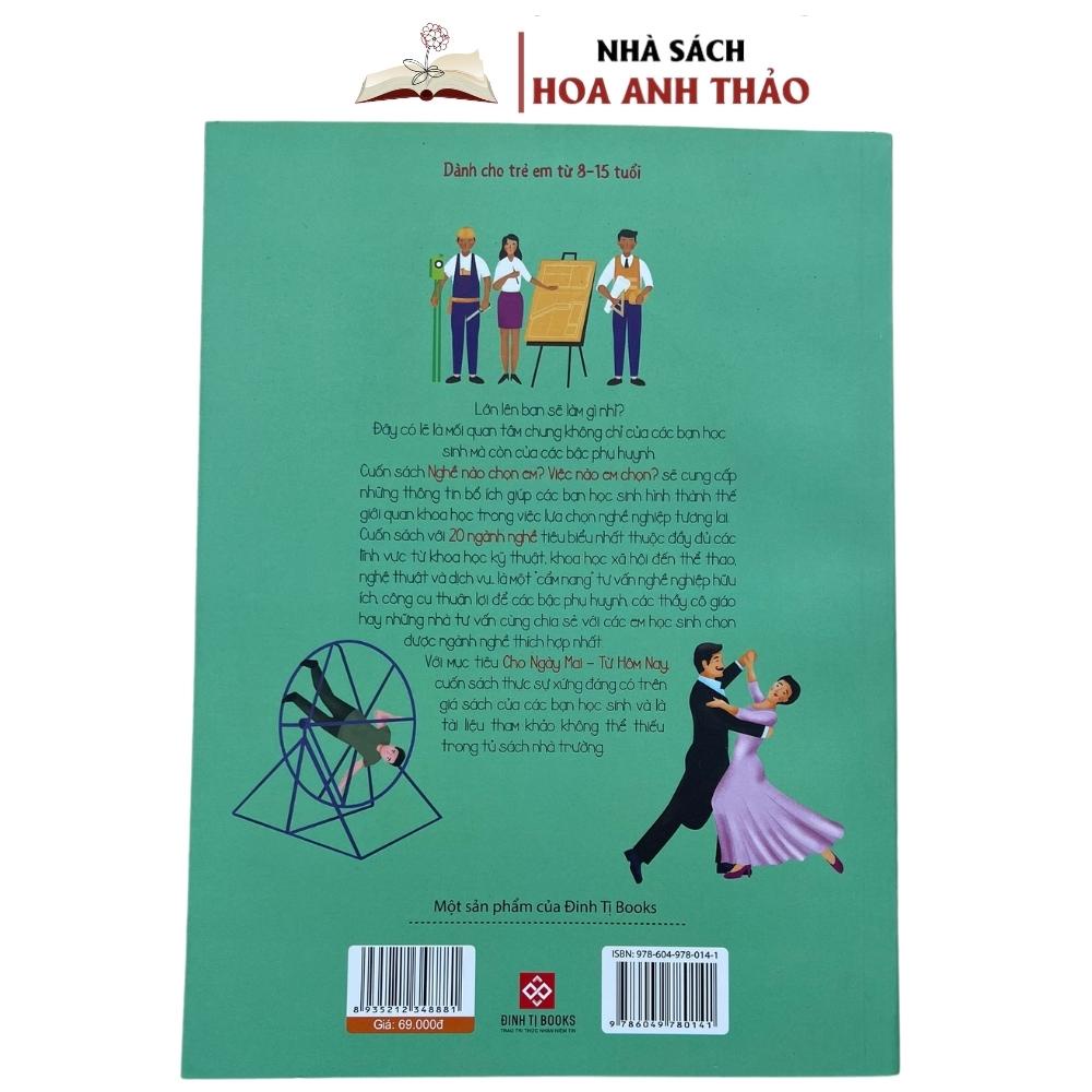 Sách - Nghề Nào Chọn Em, Việc Nào Em Chọn Danh Cho Trẻ Em Từ 8-15 Tuổi