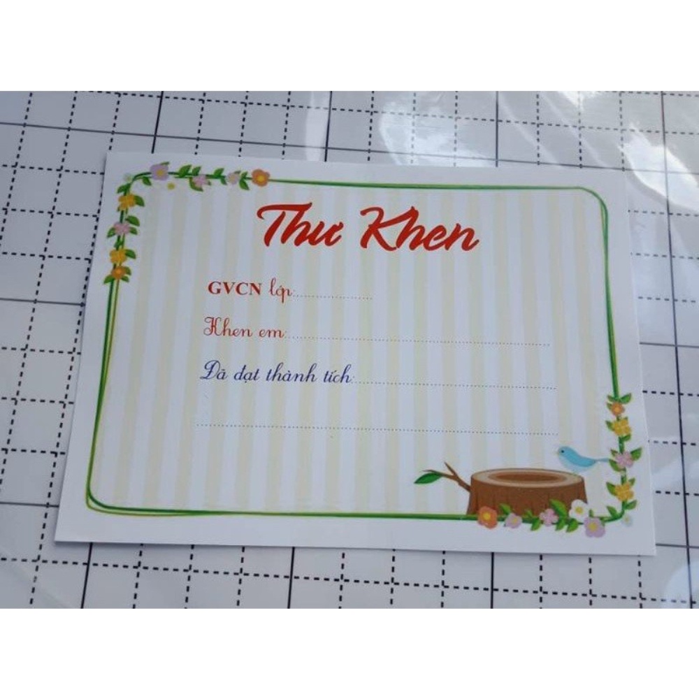 Thư Khen Thưởng Học Sinh