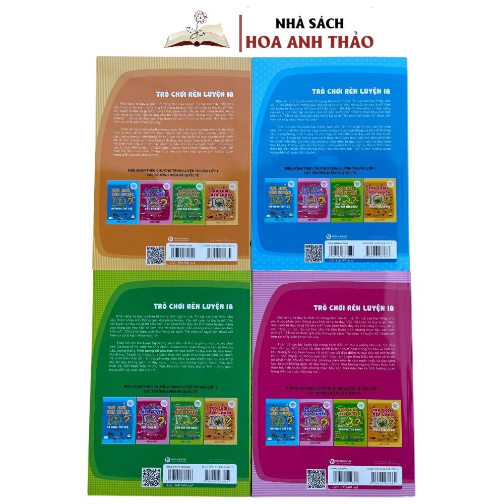 Sách - Trò Chơi Rèn Luyện IQ Nâng Cao Khả Năng Tư Duy Cho Trẻ Từ 0 - 8 Tuổi