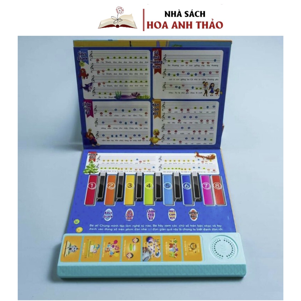 Sách Nói - Song Ngữ Anh - Việt Thanh Nga Thông Minh Tương Tác Giáo Dục Sớm Cho Trẻ Em 3+