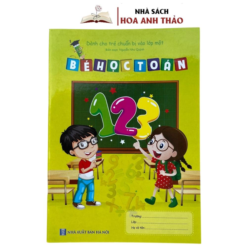 Sách - Bé Tập Viết Dành Cho Bé Chuẩn Bị Vào Lớp Một Và Vở Ô Ly Có Mẫu Chữ ( Tập 1 )