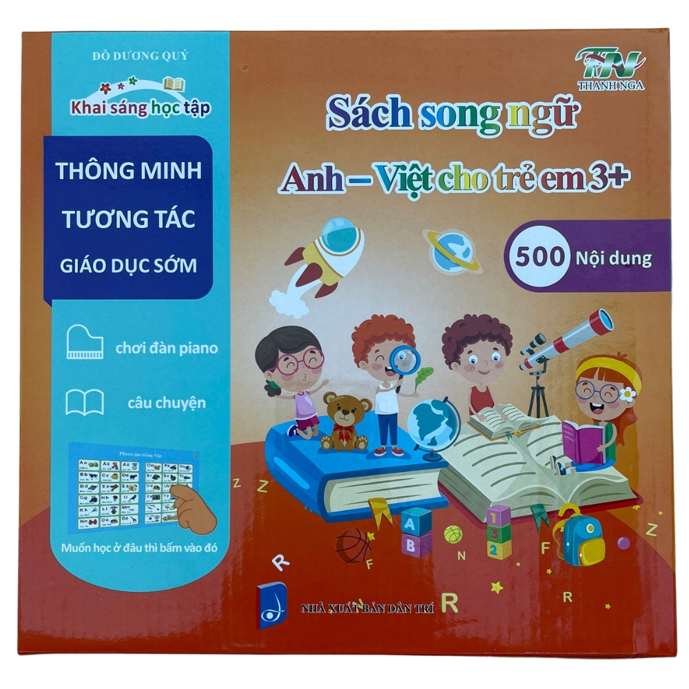 Đồ Chơi Sách Nói Song Ngữ Anh