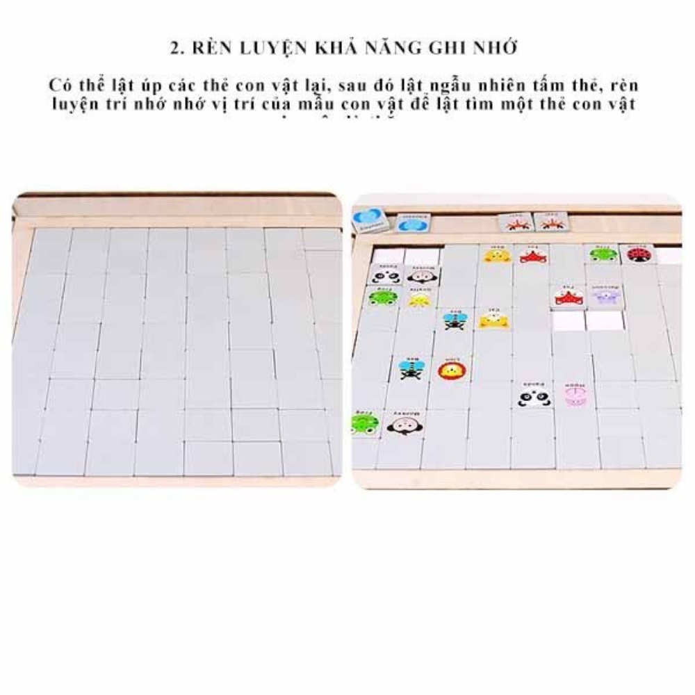 Bảng Gỗ Trò Chơi Pikachu Tìm Hình Giống Nhau