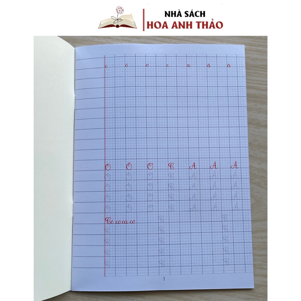 Sách - Vở Ô Ly Có Mẫu Chữ  ( Dành Cho Trẻ Từ 4 - 6 Tuổi )