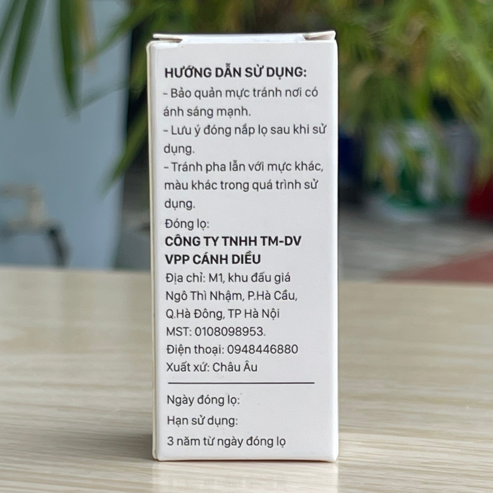 Mực Viết Máy Cánh Diều 18ml , Mực Bút Máy