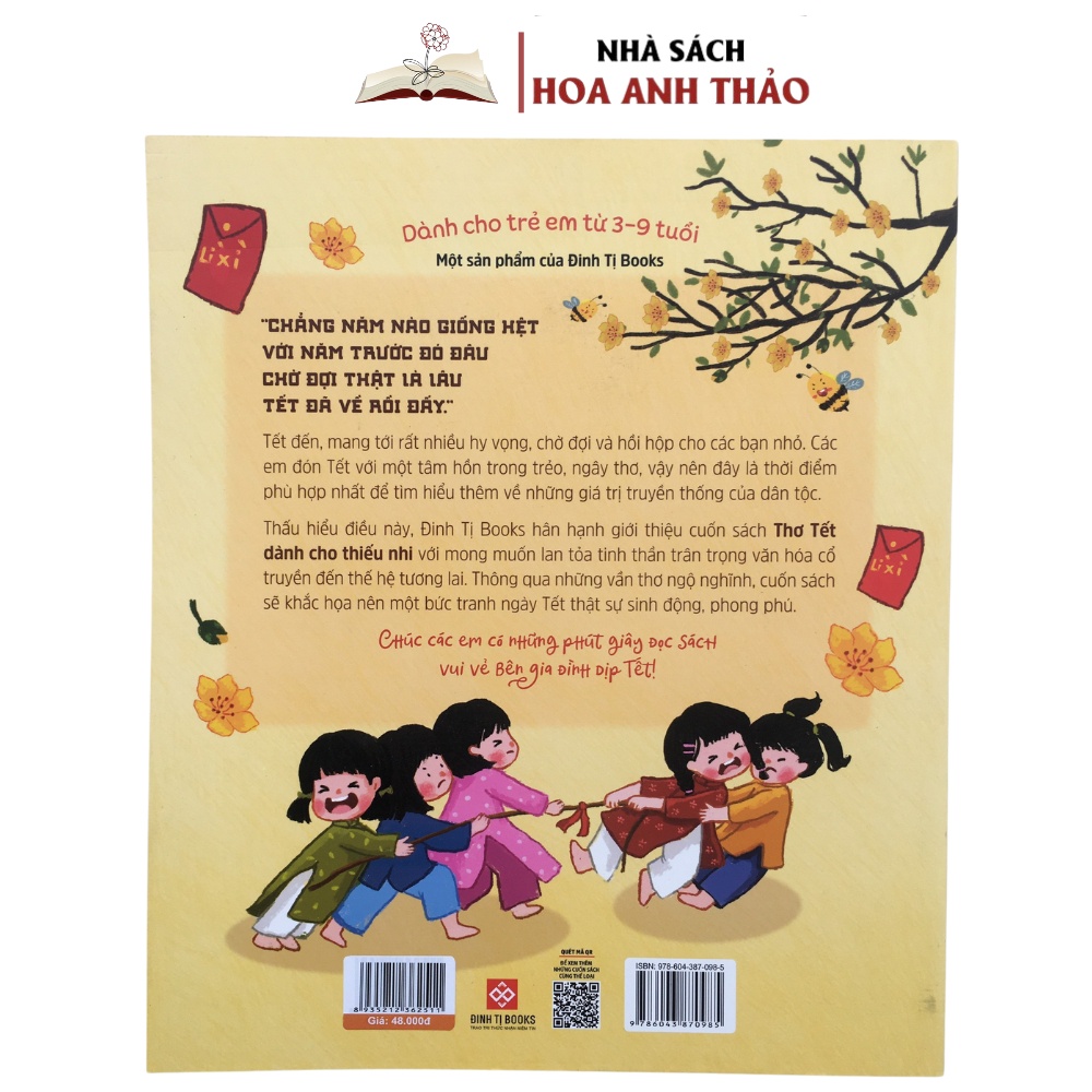 Sách - Đọc Sách Ngày Xuân, Quây Quần Đón Tết - Thơ Tết Dành Cho Thiếu Nhi, Truyện Cổ Tích Hay Nhất Về Tết