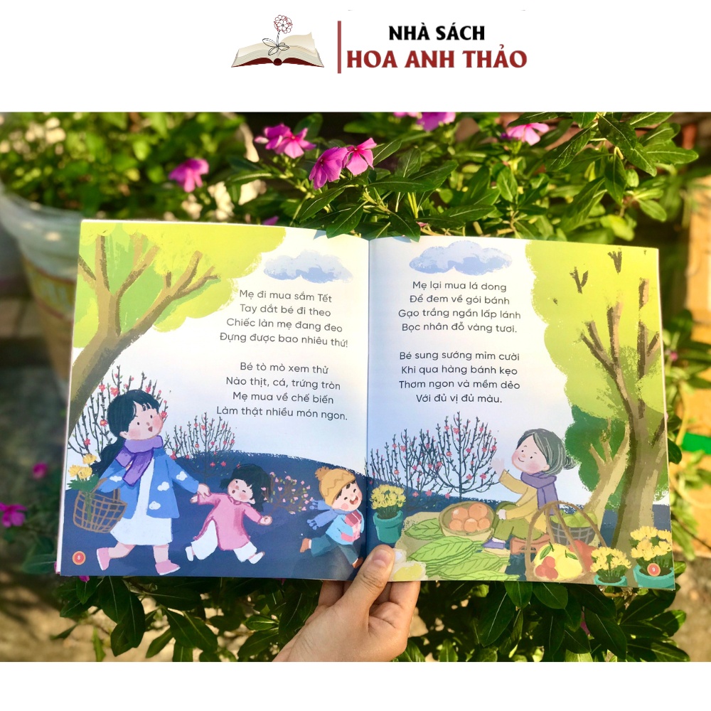 Sách - Đọc Sách Ngày Xuân, Quây Quần Đón Tết - Thơ Tết Dành Cho Thiếu Nhi, Truyện Cổ Tích Hay Nhất Về Tết