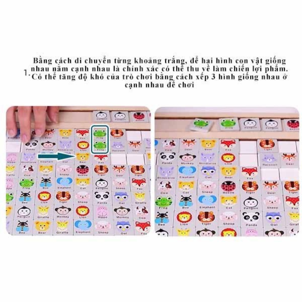 Bảng Gỗ Trò Chơi Pikachu Tìm Hình Giống Nhau