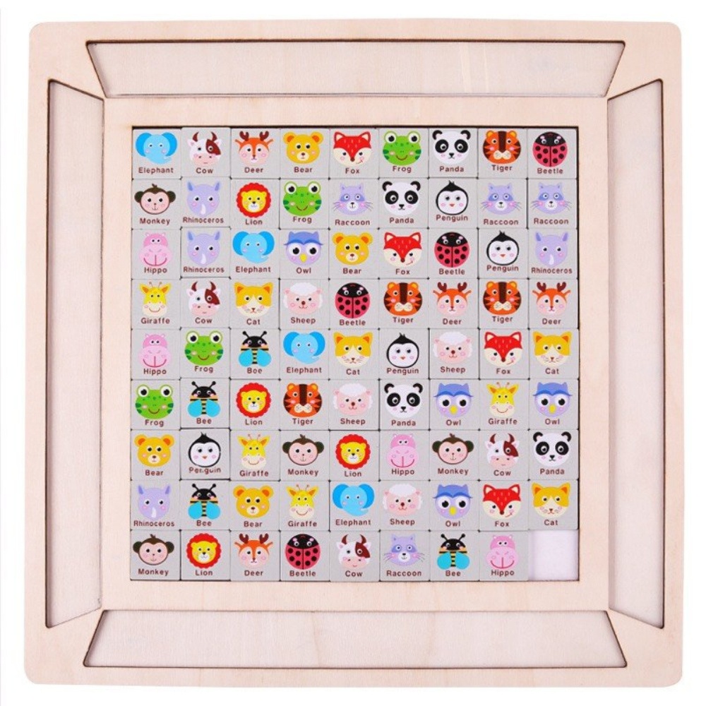 Bảng Gỗ Trò Chơi Pikachu Tìm Hình Giống Nhau