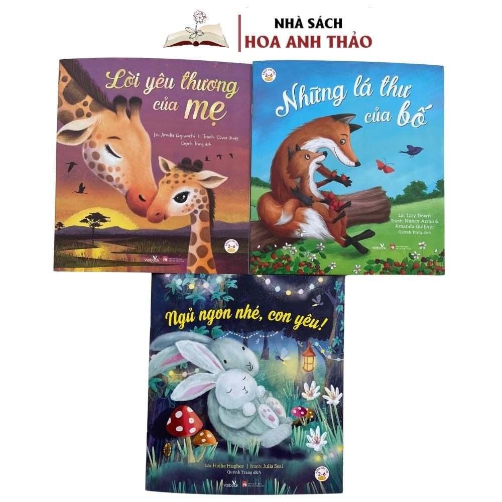 Sách - Nói Lời Yêu Thương: Ngủ Ngon Nhé, Con Yêu! - Những Lá Thư Của Bố - Lời Yêu Thương Của Mẹ