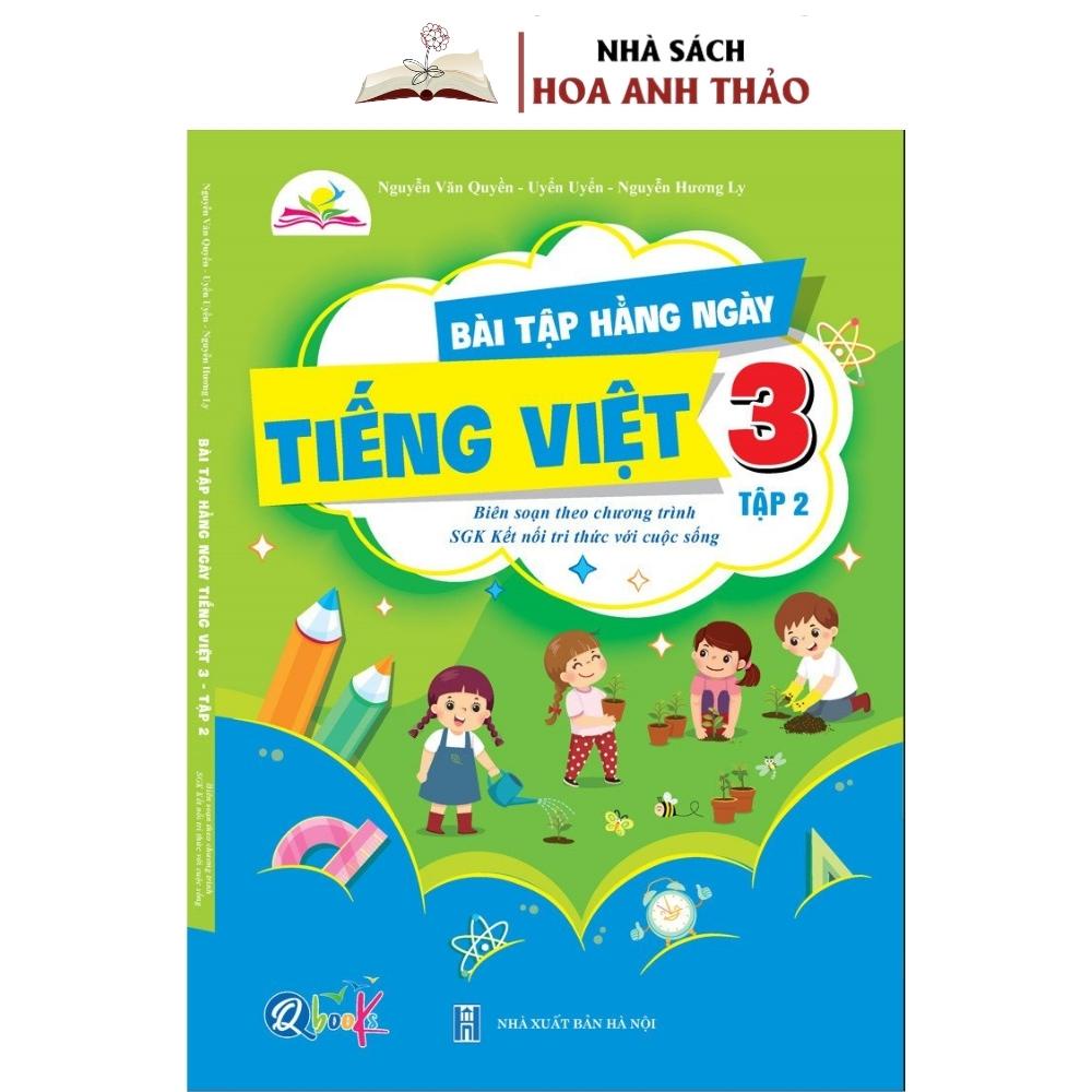 Sách - Combo Bài Tập Hàng Ngày Toán Và Tiếng Việt Lớp 3 Bộ Kết Nối Tri Thức Với Cuộc Sống Tập 2