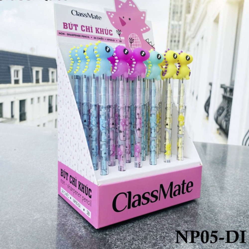 Bút Chì Khúc 2B Classmate Hình Khủng Long  NP05-DI