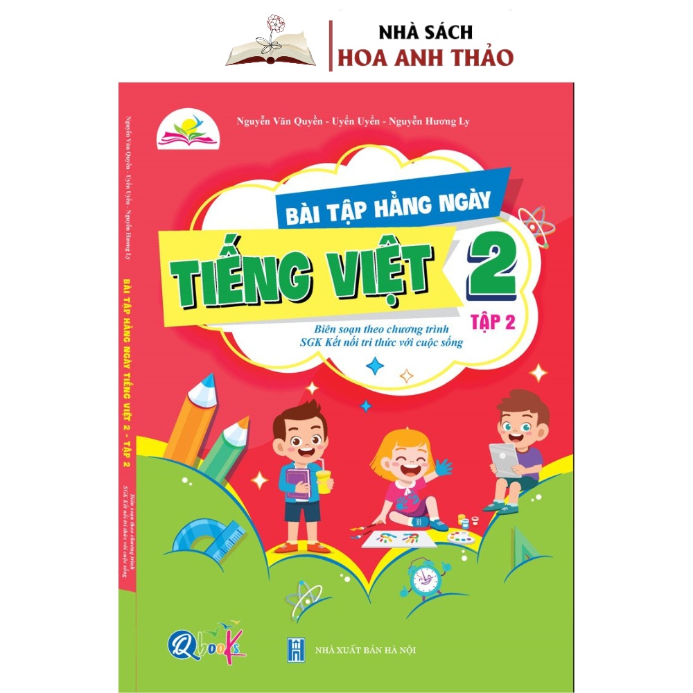 Sách - Combo Bài Tập Hàng Ngày Toán Và Tiếng Việt Lớp 2 Bộ Kết Nối Tri Thức Cuộc Sống Tập 2